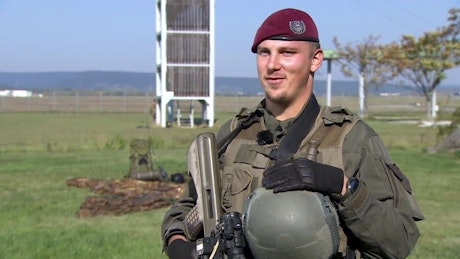 Funker & Melder Fallschirmjägerzug